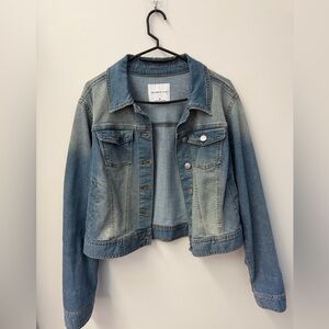 Blue Denim Jacket by Celebrity Pink, size M